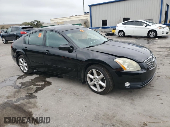 2005 Nissan Maxima 3.5 SL with VIN 1N4BA41E35C844505, listed as a Copart auction lot 45863375 with 0 mi miles and Non Repairable. Bid and sale history available at carsss.com. Image 4.