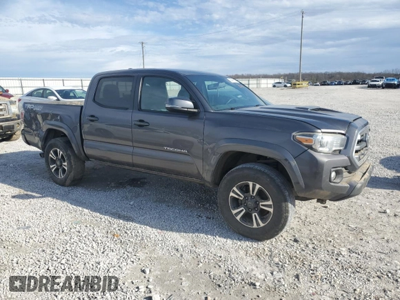 2016 Toyota Tacoma SR with VIN 5TFCZ5AN2GX025395, listed as a Copart auction lot 46491055 with Not Provided miles and Salvage Title. Bid and sale history available at DreamBid. Image 4.