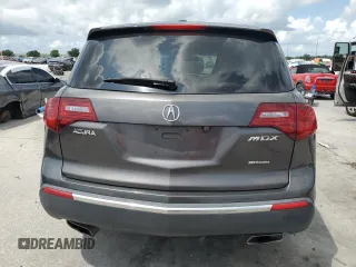 2011 Acura MDX with VIN 2HNYD2H20BH500130, listed as a Copart auction lot 59684785 with 212,375 mi miles and Salvage title. Bid and sale history available at DreamBid. Image 6.