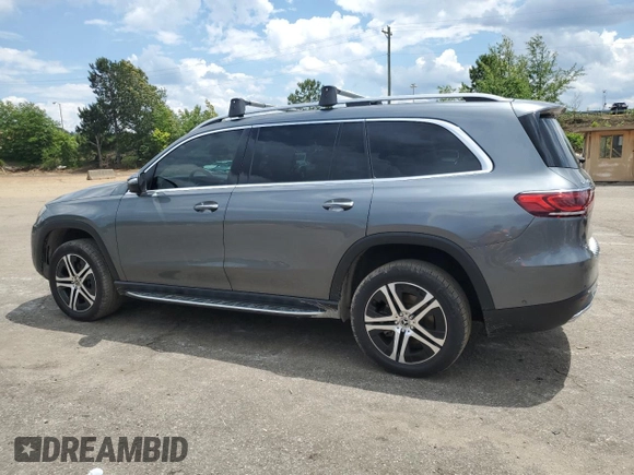 2020 Mercedes-Benz GLS 450 z VIN 4JGFF5KE1LA166505, wystawiony jako Copart lot #57130725 z przebiegiem 93 262 mil mil oraz Czysty tytuł • Clean title. Historia ofert i sprzedaży dostępna na DreamBid. Obrazek 2.