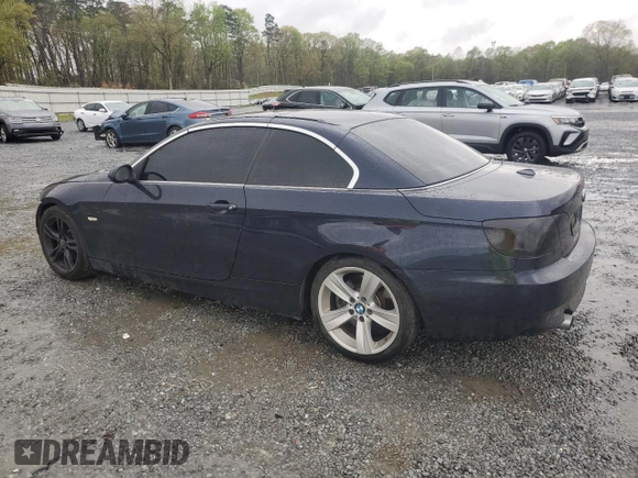 2008 BMW 3 Series 335i with VIN WBAWL73598P178135, listed as a Copart auction lot 50607165 with 121,091 mi miles and Salvage title. Bid and sale history available at DreamBid. Image 2.
