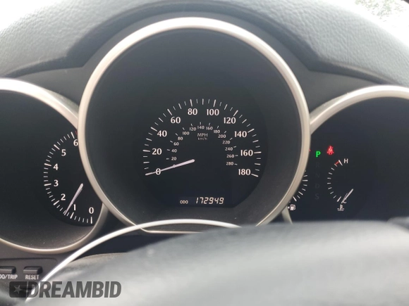 2007 Lexus SC 430 with VIN JTHFN45Y979013870, listed as a Copart auction lot 63039145 with 172,949 mi miles and Salvage title. Bid and sale history available at DreamBid. Image 9.