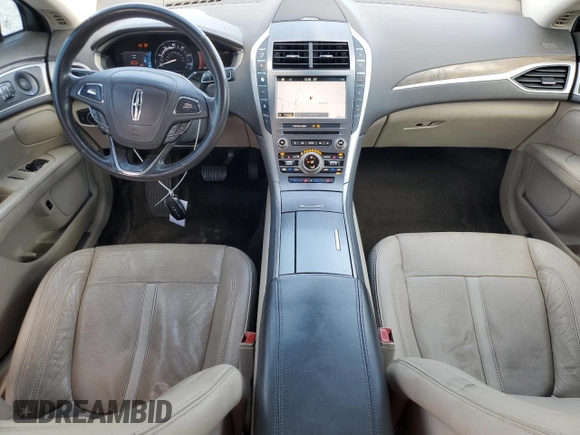 2018 Lincoln MKZ Hybrid Reserve with VIN 3LN6L5MU2JR605419, listed as a Copart auction lot 47407515 with 102,160 mi miles and Salvage title. Bid and sale history available at DreamBid. Image 8.