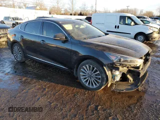 2017 Kia Cadenza Premium with VIN KNALB4J10H5049989, listed as a Copart auction lot 45999635 with 103,427 mi miles and Salvage Title. Bid and sale history available at carsss.com. Image 4.