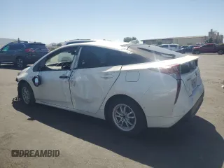 2018 Toyota Prius Two z VIN JTDKBRFU4J3082395, wystawiony jako Copart lot #56761505 z przebiegiem Nie podano mil oraz Szkoda całkowita • Salvage title. Historia ofert i sprzedaży dostępna na DreamBid. Obrazek 2.