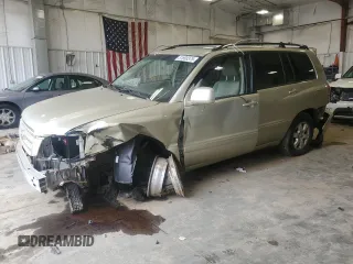 2003 Toyota Highlander z VIN JTEHF21AX30135796, wystawiony jako Copart lot #51693375 z przebiegiem 361 707 mil mil oraz Szkoda całkowita • Salvage title. Historia ofert i sprzedaży dostępna na DreamBid. Obrazek 1.