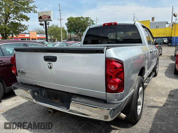 2008 Dodge 1500 SLT with VIN 1D7HA18208J232508, listed as a Copart auction lot 61104895 with 133,697 mi miles and Clean title. Bid and sale history available at DreamBid. Image 4.