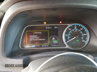2021 Nissan LEAF SV Plus with VIN 1N4BZ1CV2MC554727, listed as a Copart auction lot 49440675 with 75,783 mi miles and Salvage title. Bid and sale history available at DreamBid. Image 9.