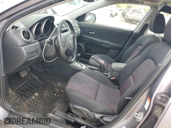 2005 Mazda 3 s with VIN JM1BK343951221655, listed as a Copart auction lot 54389825 with 95,052 mi miles and Salvage Title. Bid and sale history available at DreamBid. Image 7.