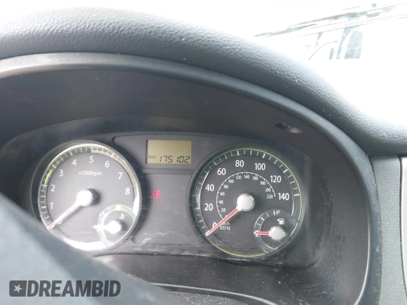 2008 Kia Rio LX with VIN KNADE123X86323641, listed as a IAAI auction lot 41985631 with 175,102 mi miles and . Bid and sale history available at DreamBid. Image 7.