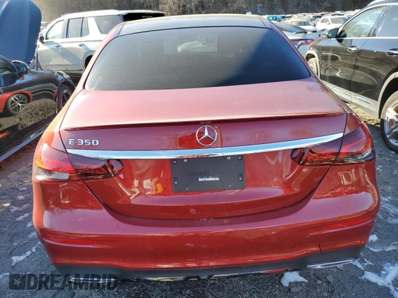 2023 Mercedes-Benz E-Class E 350 with VIN W1KZF8DB8PB142861, listed as a Copart auction lot 51130835 with 5,731 mi miles and Salvage Title. Bid and sale history available at carsss.com. Image 6.