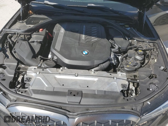 2020 BMW 3 Series M340i with VIN 3MW5U7J09L8B38905, listed as a Copart auction lot 49337725 with 13,800 mi miles and Salvage Title. Bid and sale history available at carsss.com. Image 11.