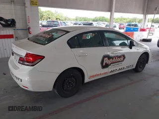 2013 Honda Civic LX with VIN 19XFB2F53DE069765, listed as a IAAI auction lot 42454798 with 198,773 mi miles and . Bid and sale history available at DreamBid. Image 4.