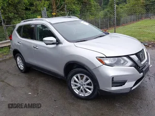 2017 Nissan Rogue SV with VIN KNMAT2MV5HP581513, listed as a IAAI auction lot 42330658 with 128,713 mi miles and . Bid and sale history available at DreamBid. Image 1.