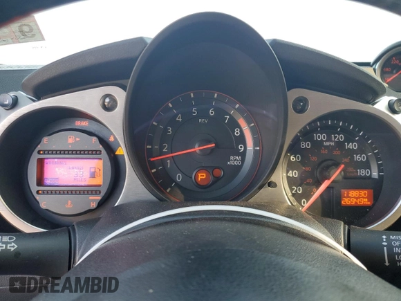 2017 Nissan 370Z Touring with VIN JN1AZ4EH8HM955068, listed as a Copart auction lot 79169084 with 118,830 mi miles and Salvage Title. Bid and sale history available at carsss.com. Image 9.