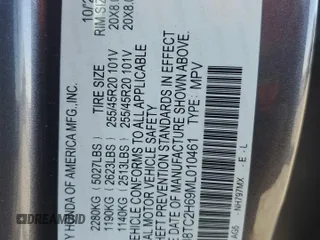 2021 Acura RDX w/A-Spec Package z VIN 5J8TC2H69ML010461, wystawiony jako Copart lot #56230295 z przebiegiem 80 687 mil mil oraz Szkoda całkowita • Salvage title. Historia ofert i sprzedaży dostępna na DreamBid. Obrazek 13.