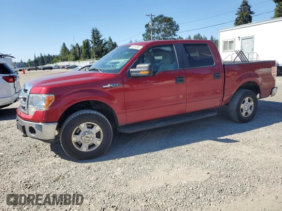 2013 Ford F-150 XL with VIN 1FTFW1EF1DFA75532, listed as a Copart auction lot 64324395 with 135,654 mi miles and Salvage title. Bid and sale history available at DreamBid. Image 1.