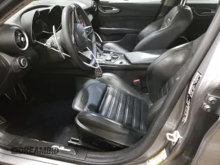2019 Alfa Romeo Giulia Ti Sport with VIN ZARFANBN5K7615320, listed as a Copart auction lot 47382773 with 30,788 mi miles. Bid and sale history available at carsss.com. Image 7.