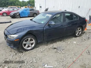 2014 BMW 3 Series 328i xDrive with VIN WBA3B5G5XENS11574, listed as a Copart auction lot 59839925 with 97,638 mi miles and Salvage title. Bid and sale history available at DreamBid. Image 1.