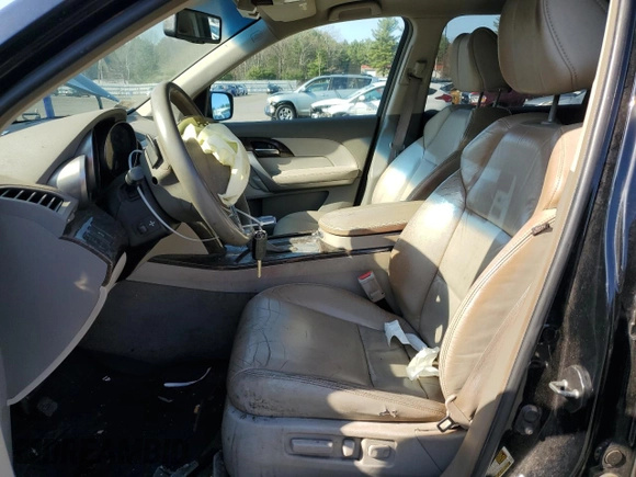 2013 Acura MDX with VIN 2HNYD2H22DH500813, listed as a Copart auction lot 52652285 with 175,244 mi miles and Non repairable. Bid and sale history available at DreamBid. Image 7.