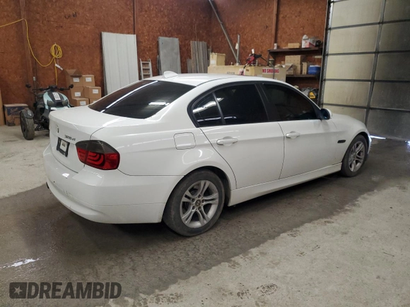 2008 BMW 3 Series 328xi с VIN WBAVC73548KX90400, выставлен на аукционе Copart как лот 60394685 с пробегом 106 040 миль миль и Списание • Salvage title. История ставок и продаж доступна на DreamBid. Изображение 3.