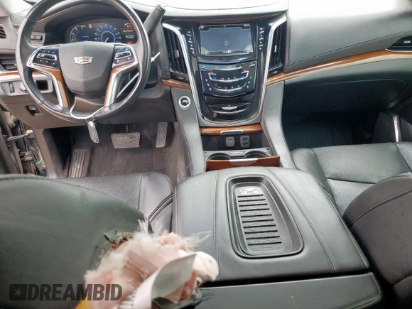 2019 Cadillac Escalade ESV Premium Luxury z VIN 1GYS3JKJXKR210075, wystawiony jako Copart lot #55861025 z przebiegiem 31 186 mil mil oraz Szkoda całkowita • Salvage title. Historia ofert i sprzedaży dostępna na DreamBid. Obrazek 8.
