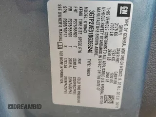2011 GMC Sierra 1500 SLE z VIN 3GTP2VE31BG356240, wystawiony jako Copart lot #58485645 z przebiegiem 110 998 mil mil oraz Szkoda całkowita • Salvage title. Historia ofert i sprzedaży dostępna na DreamBid. Obrazek 12.