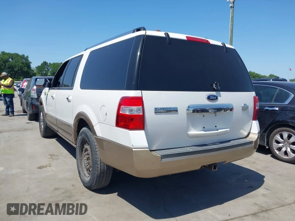 2013 Ford Expedition Max XLT with VIN 1FMJK1H54DEF36569, listed as a IAAI auction lot 42013014 with 232,982 mi miles and . Bid and sale history available at DreamBid. Image 3.