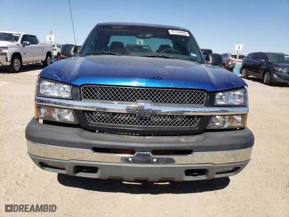 2003 Chevrolet Silverado 1500 Work Truck with VIN 1GCEC19X63Z318143, listed as a Copart auction lot 47134495 with 98,653 mi miles and Salvage Title. Bid and sale history available at carsss.com. Image 5.