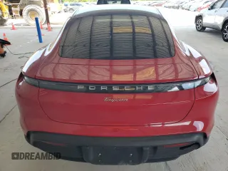 2022 Porsche Taycan with VIN WP0AA2Y15NSA10998, listed as a Copart auction lot 57882945 with Not provided miles and Salvage title. Bid and sale history available at DreamBid. Image 6.