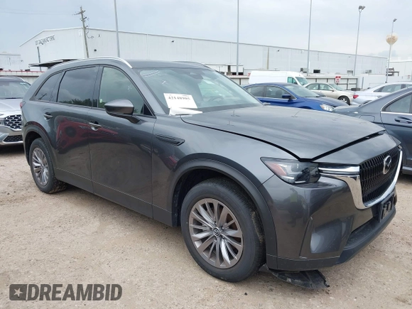 2024 Mazda CX-90 Preferred Plus with VIN JM3KKCHD3R1153224, listed as a IAAI auction lot 42148905 with 9,484 mi miles and . Bid and sale history available at DreamBid. Image 1.