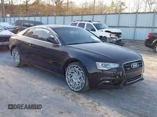 2015 Audi A5 Premium with VIN WAUCFAFR7FA001475, listed as a IAAI auction lot 41251467 with 71,953 mi miles. Bid and sale history available at carsss.com. Image 1.