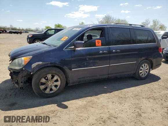 2008 Honda Odyssey EX с VIN 5FNRL38468B017860, выставлен на аукционе Copart как лот 53922395 с пробегом Не указан миль и Списание • Salvage title. История ставок и продаж доступна на DreamBid. Изображение 1.