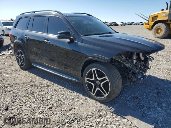 2018 Mercedes-Benz GLS 550 with VIN 4JGDF7DE5JB136673, listed as a Copart auction lot 57268774 with 152,290 mi miles and Salvage Title. Bid and sale history available at DreamBid. Image 4.