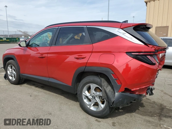 2022 Hyundai Tucson SEL with VIN 5NMJBCAE6NH030802, listed as a Copart auction lot 49940825 with 85,851 mi miles and Salvage Title. Bid and sale history available at carsss.com. Image 2.