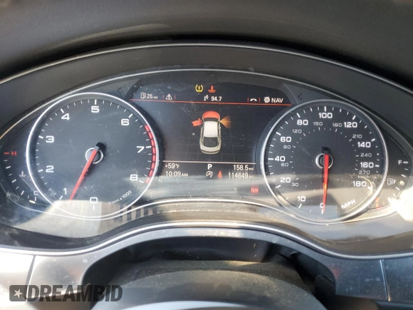 2013 Audi A7 Premium Plus z VIN WAUYGAFC6DN012195, wystawiony jako Copart lot #57422905 z przebiegiem 114 649 mil mil oraz Szkoda całkowita • Salvage title. Historia ofert i sprzedaży dostępna na DreamBid. Obrazek 9.