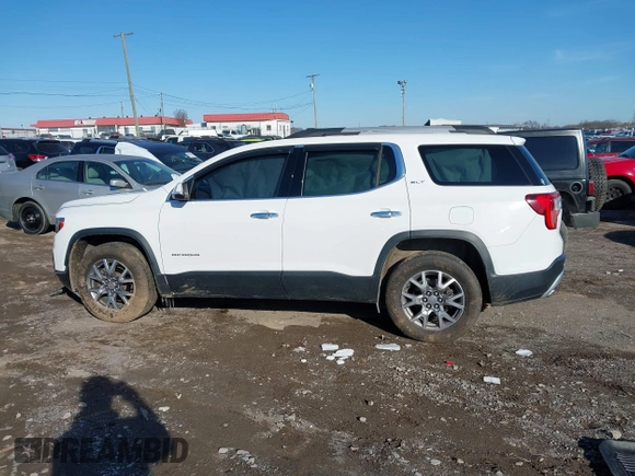 2020 GMC Acadia SLT with VIN 1GKKNMLS4LZ136098, listed as a IAAI auction lot 41618272 with 100,486 mi miles and . Bid and sale history available at DreamBid. Image 14.