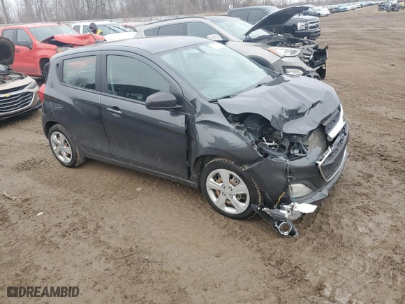 2022 Chevrolet Spark LS with VIN KL8CB6SA8NC033102, listed as a Copart auction lot 85536964 with 34,177 mi miles and Non Repairable. Bid and sale history available at carsss.com. Image 4.
