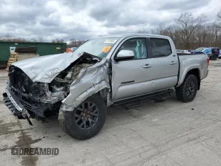 2023 Toyota Tacoma SR5 z VIN 3TMAZ5CN0PM201788, wystawiony jako Copart lot #51878365 z przebiegiem 50 468 mil mil oraz Nie do naprawy. Historia ofert i sprzedaży dostępna na DreamBid. Obrazek 1.