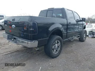 2008 Ford F-150 XLT with VIN 1FTPW125X8KB20240, listed as a IAAI auction lot 41826197 with 1 mi miles. Bid and sale history available at carsss.com. Image 4.