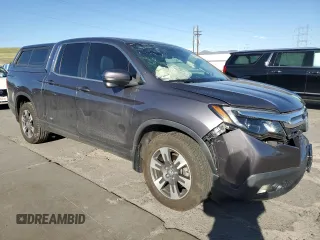 2019 Honda Ridgeline RTL-T with VIN 5FPYK3F67KB027637, listed as a Copart auction lot 53324325 with 70,801 mi miles and Salvage title. Bid and sale history available at DreamBid. Image 4.