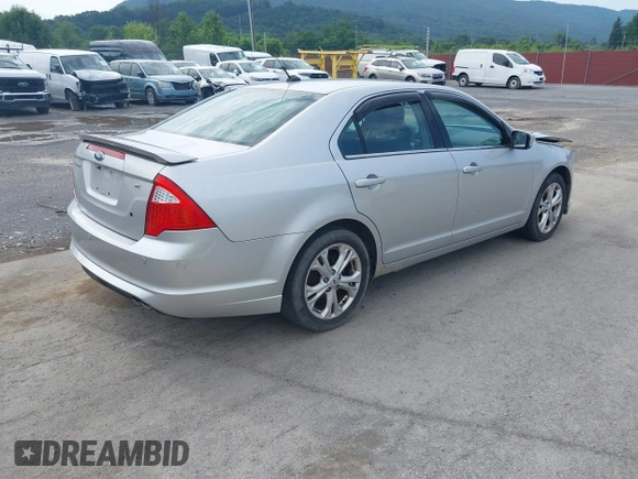 2012 Ford Fusion SE with VIN 3FAHP0HA3CR319642, listed as a IAAI auction lot 42611933 with 115,357 mi miles and . Bid and sale history available at DreamBid. Image 4.