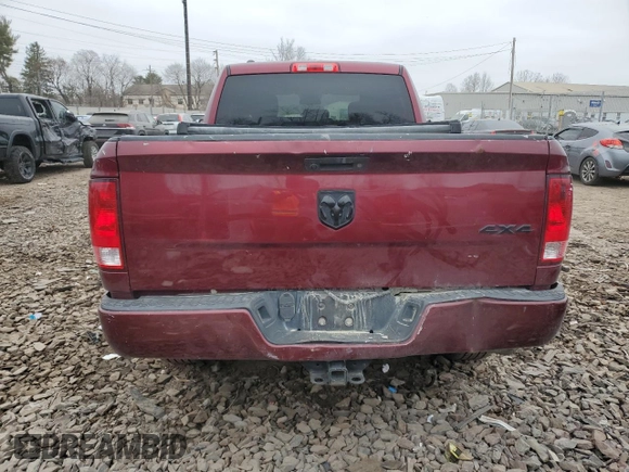 2018 Ram 1500 Express with VIN 1C6RR7FG3JS235192, listed as a Copart auction lot 49101805 with 85,127 mi miles and Salvage Title. Bid and sale history available at carsss.com. Image 6.