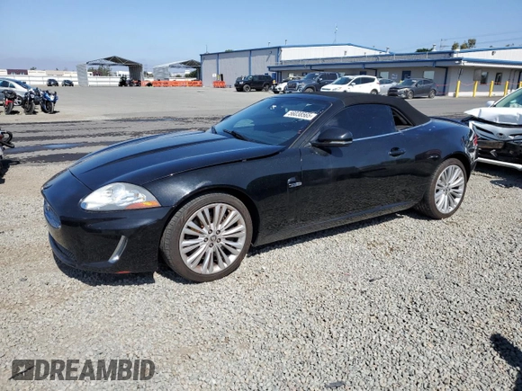2010 Jaguar XK with VIN SAJWA4GB5ALB36022, listed as a Copart auction lot 56038565 with 101,988 mi miles and Clean Title. Bid and sale history available at DreamBid. Image 1.