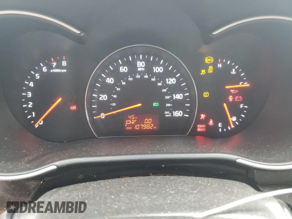 2015 Kia Sorento LX with VIN 5XYKT3A67FG569046, listed as a Copart auction lot 48377495 with 107,982 mi miles and Clean Title. Bid and sale history available at carsss.com. Image 9.