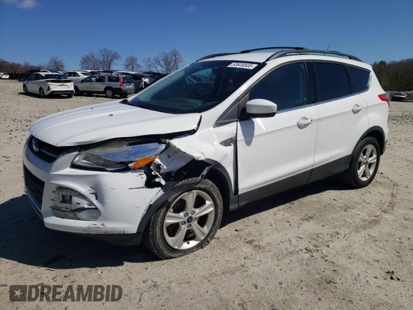 2015 Ford Escape SE with VIN 1FMCU9GX5FUA65822, listed as a Copart auction lot 53649505 with 94,683 mi miles and Salvage Title. Bid and sale history available at carsss.com. Image 1.