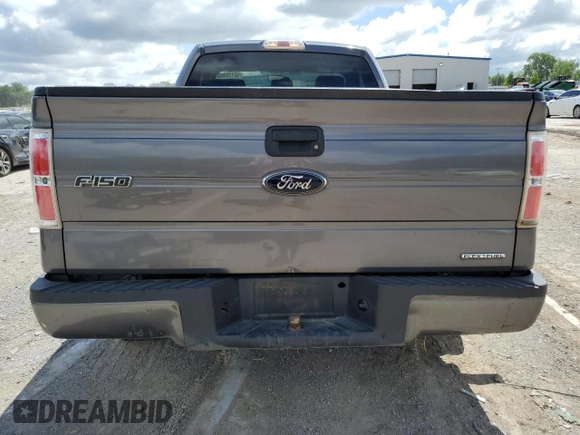2012 Ford F-150 XL with VIN 1FTMF1CF9CKD87999, listed as a Copart auction lot 56115155 with 217,409 mi miles and Salvage title. Bid and sale history available at DreamBid. Image 6.
