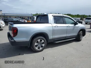 2019 Honda Ridgeline RTL with VIN 5FPYK3F57KB001594, listed as a Copart auction lot 59020335 with 31,465 mi miles and Salvage title. Bid and sale history available at DreamBid. Image 3.