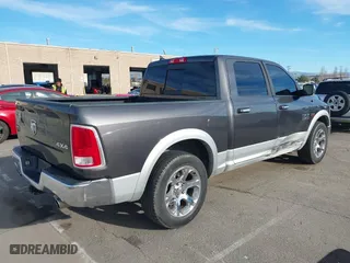 2017 Ram 1500 Laramie with VIN 1C6RR7NT2HS815929, listed as a IAAI auction lot 41277743 with 98,739 mi miles. Bid and sale history available at carsss.com. Image 4.