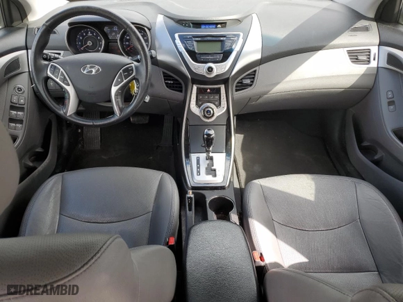2012 Hyundai Elantra GLS PZEV with VIN 5NPDH4AE4CH087131, listed as a Copart auction lot 52668105 with 117,308 mi miles and Salvage Title. Bid and sale history available at carsss.com. Image 8.